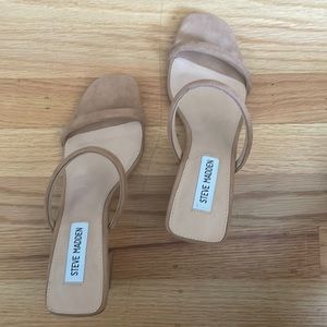 Steve Madden wooden block heels